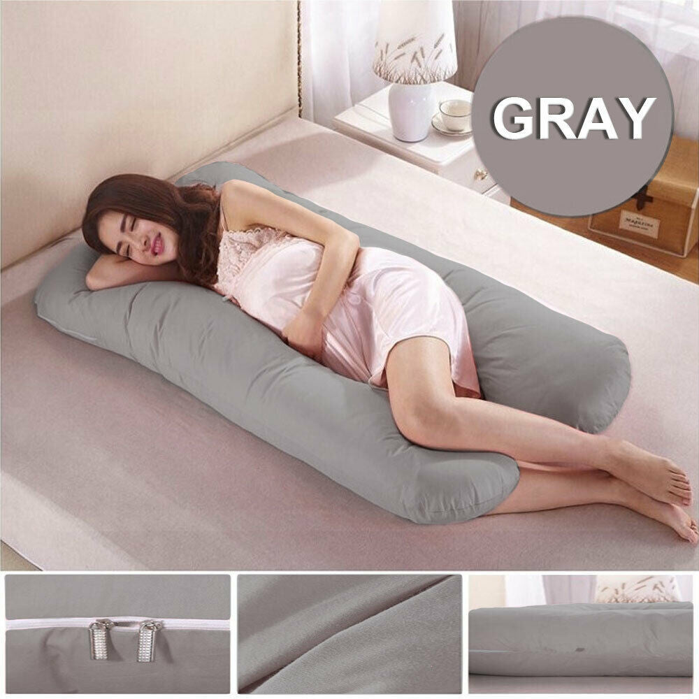 AU Pregnancy Maternity Pillow Nursing Sleeping Body Support Feeding Boyfriend