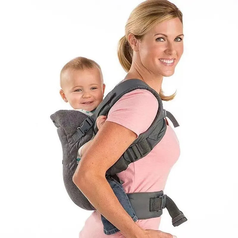 Advanced 4-In-1 Baby Carrier Strap Multifunctional Convertible and Washable Ergonomic Lumbar Stool Baby Carrier Strap