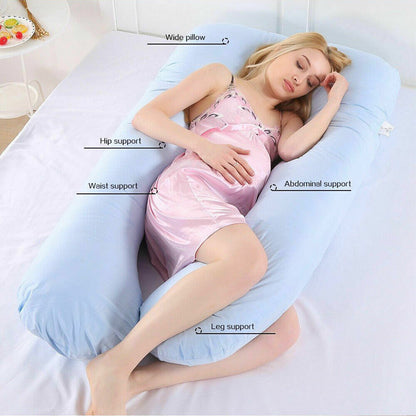 AU Pregnancy Maternity Pillow Nursing Sleeping Body Support Feeding Boyfriend